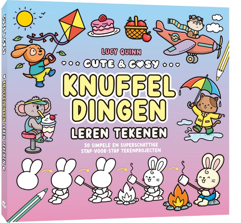 Cute & Cosy leren tekenen - 30 simpele en superschattige stap-stap tekenprojecten