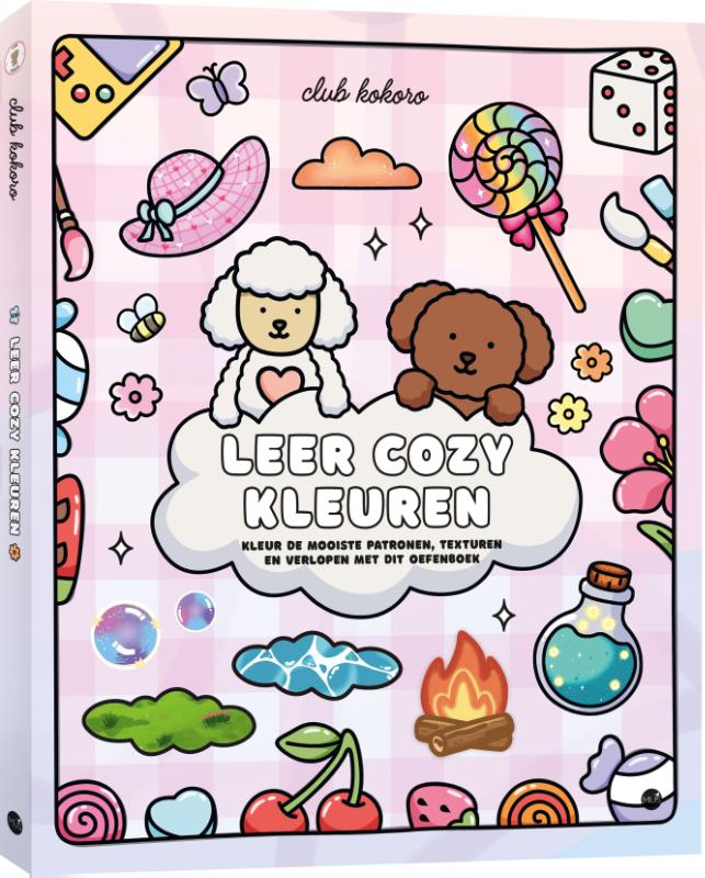 Leer Cozy kleuren - Kleur de mooiste patronen, texturen en verlopen met dit oefenboek
