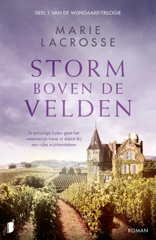 Storm boven de velden - In onrustige tijden gaat het weesmeisje Irene in dienst bij een rijke wijnhandelaar