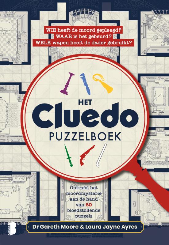 Het Cluedo puzzelboek - Ontrafel het moordmysterie aan de hand van 80 bloedstollende puzzels