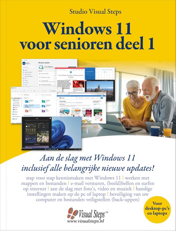 Windows 11 voor senioren - Stap voor stap aan de slag met Windows 11