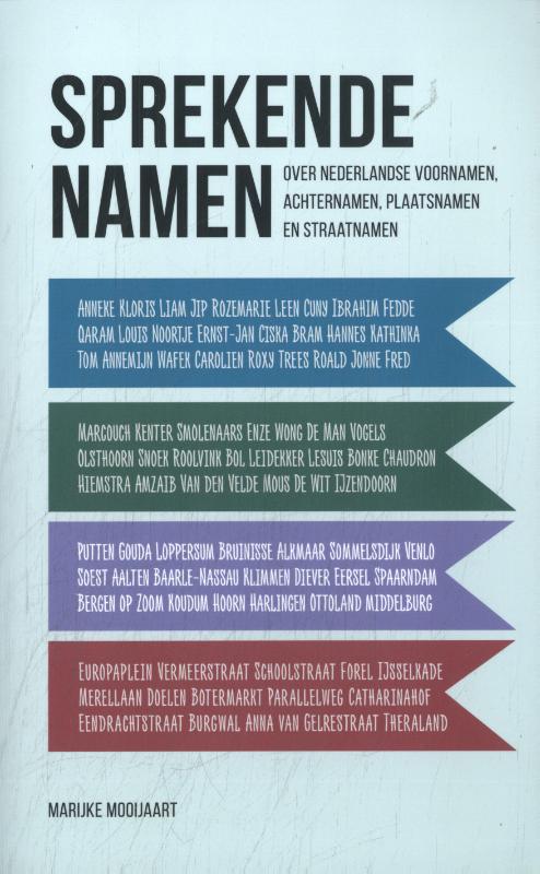 Sprekende namen - Over Nederlandse voornamen, achternamen, plaatsnamen en straatnamen