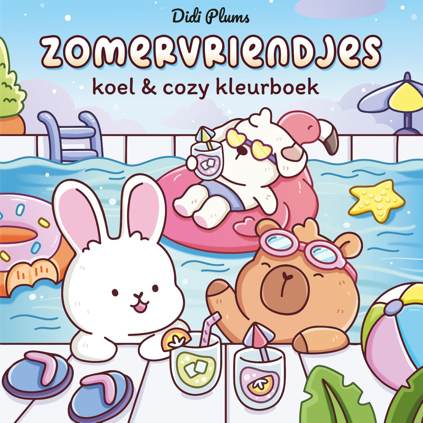 Zomervriendjes - Koel & cozy kleurboek