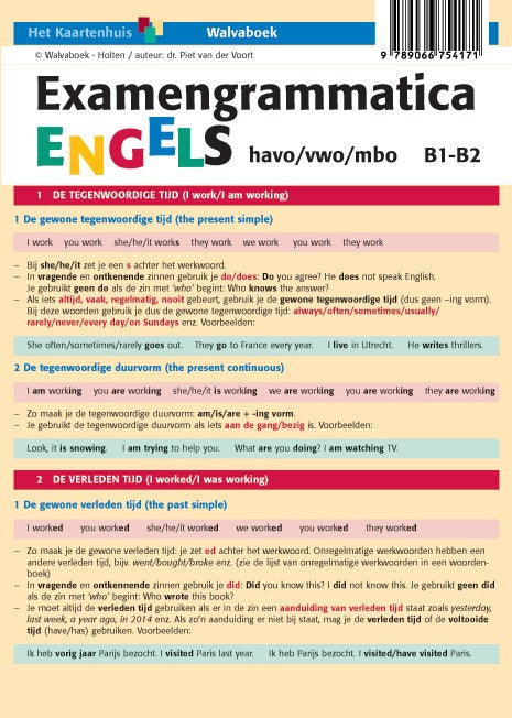 Examengrammatica Engels