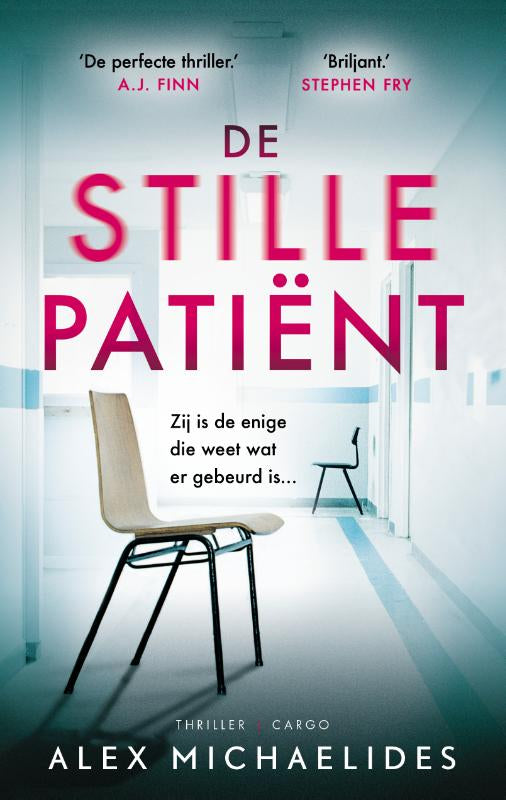 Boekomslag De stille patiënt van Alex Michaelides – ISBN 9789403197906