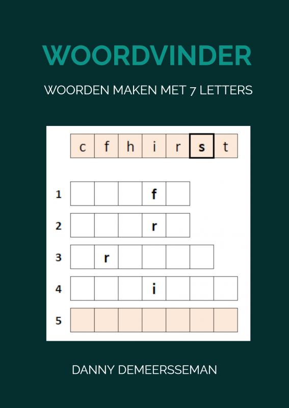 WoordVinder - Woorden maken met 7 letters