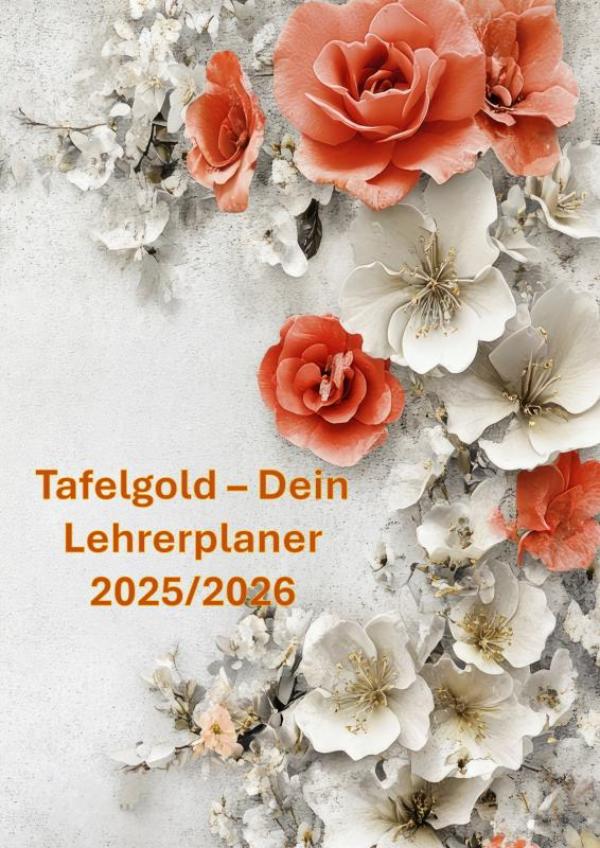 Tafelgold – Dein Lehrerplaner 2025/2026(Auch eine wundervolle Idee als Abschiedsgeschenk für Lehrer:innen.) - Mit Klarheit und Herz durch das Schuljahr