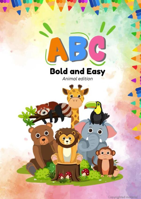 ABC Bold and Easy: Animal edition - (NL versie)
