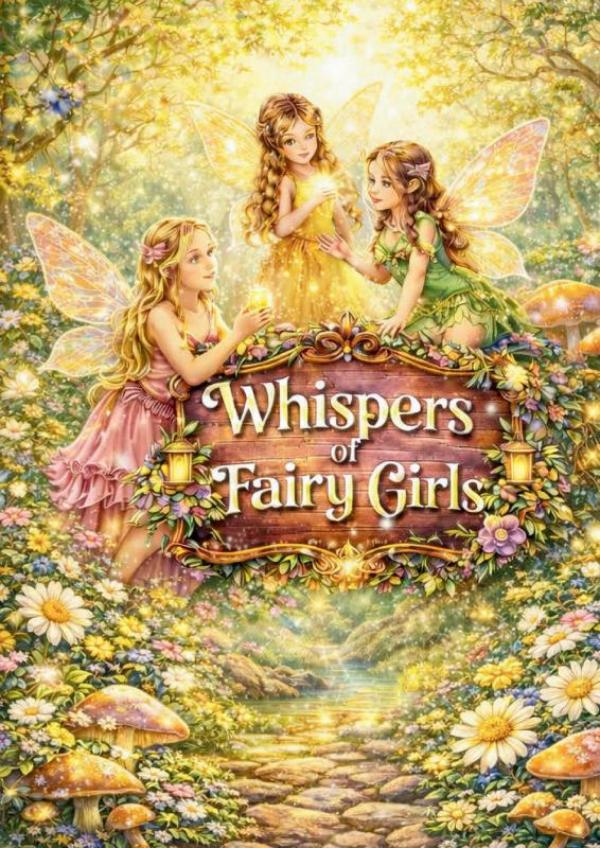 Whispers of Fairy girls - Coloringbook for adults