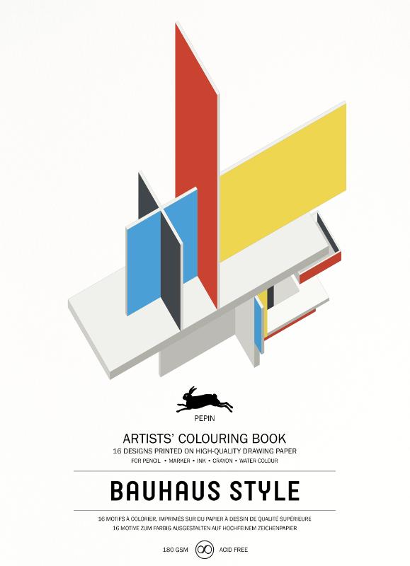 Bauhaus Style - artists' colouring book