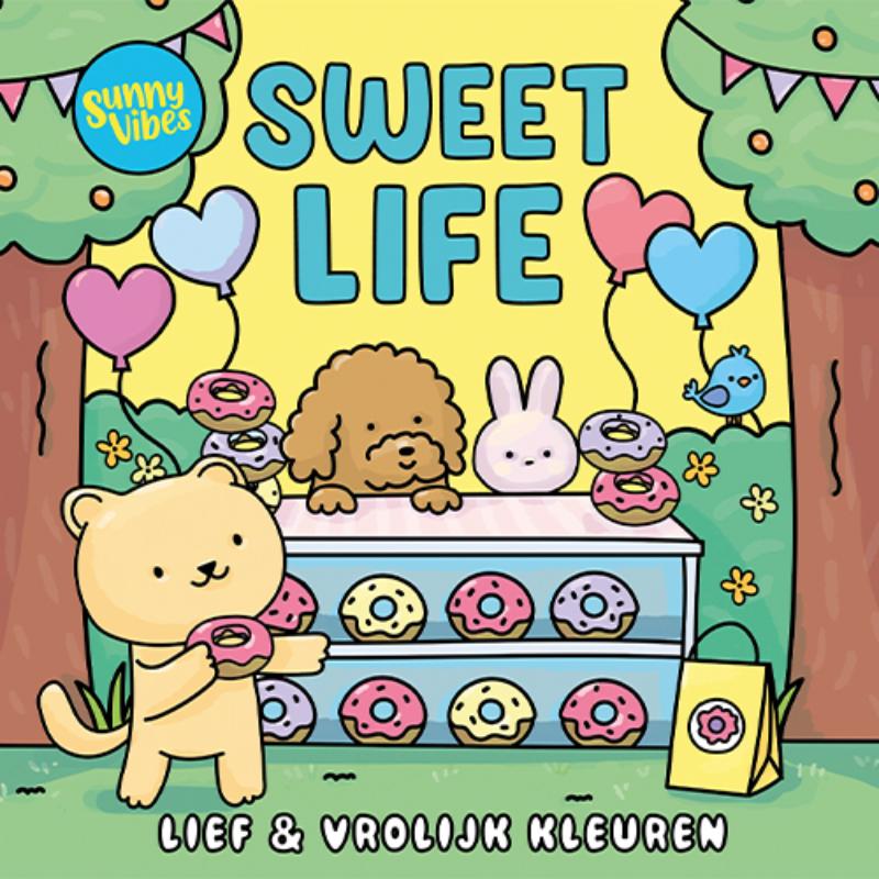 Sunny vibes - Sweet life - Lief en vrolijk kleuren