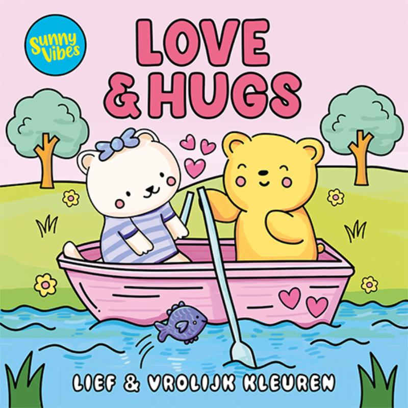 Sunny vibes - Love & hugs - Lief & vrolijk kleuren