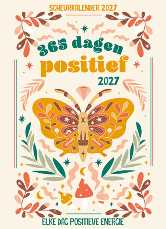 Scheurkalender 2027 365 dagen positief - Elke dag positieve energie