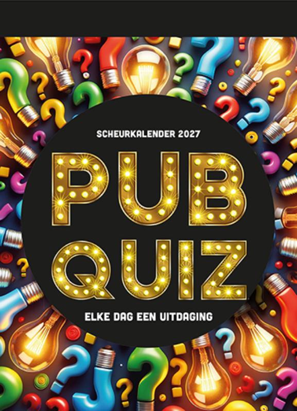 Scheurkalender 2027 Pubquiz - Elke dag een uitdaging