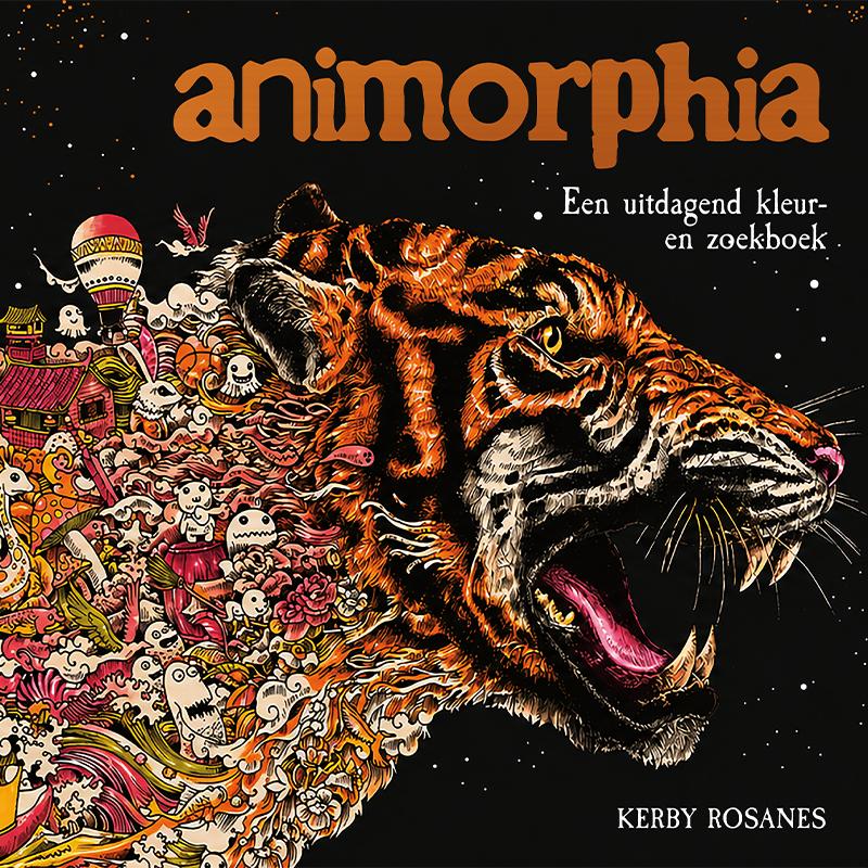 Animorphia - Een uitdagend kleur- en zoekboek