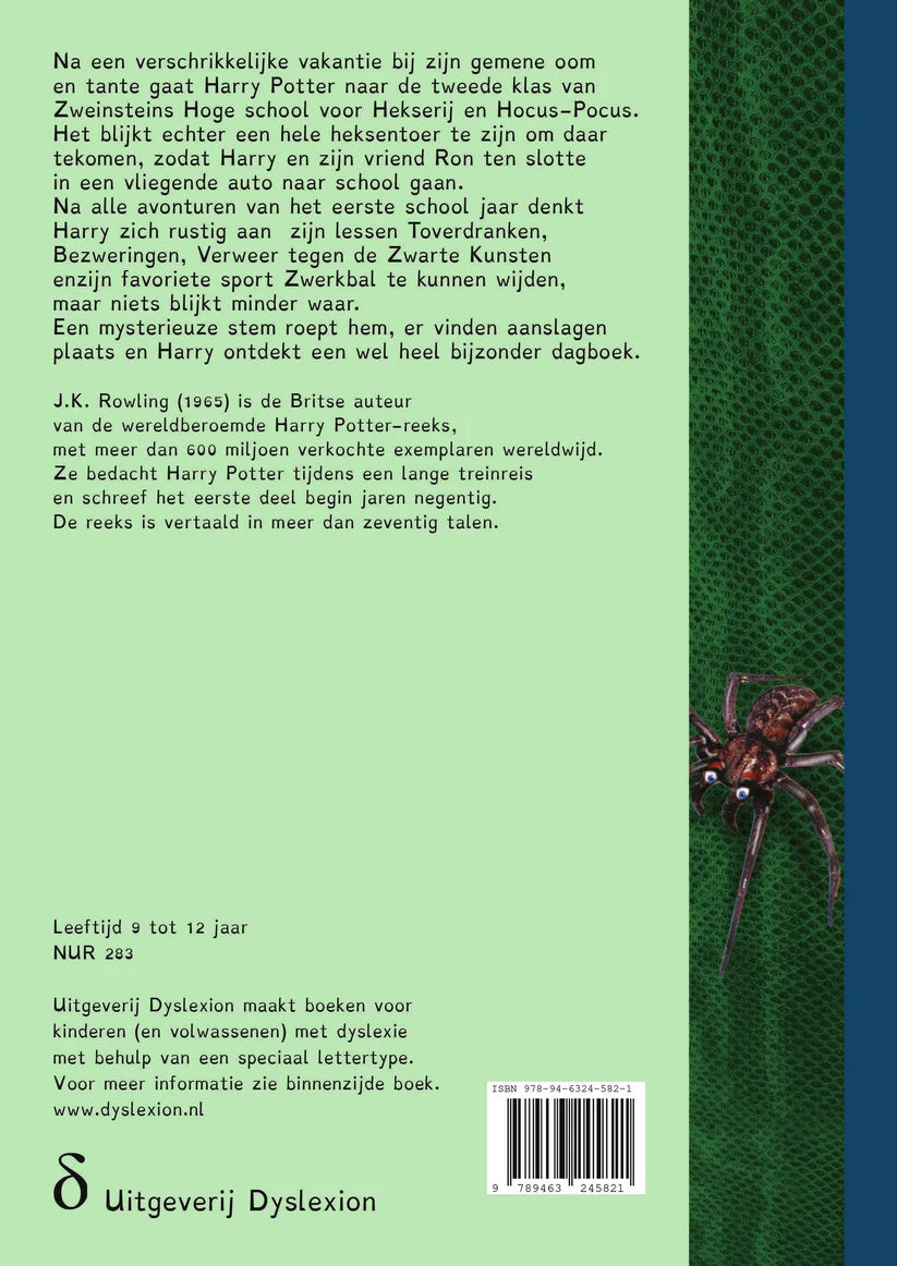 Harry Potter en De geheime Kamer (dyslexie versie)
