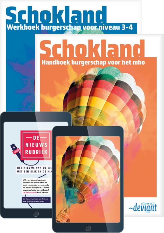 Schokland niveau 3-4 - Startpakket: handboek, werkboek + online