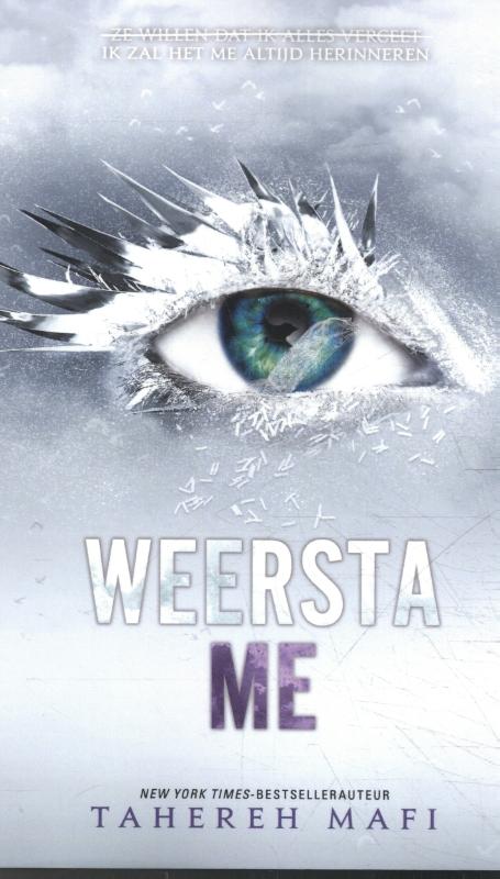 Boekomslag Weersta me van Tahereh Mafi – ISBN 9789463490566