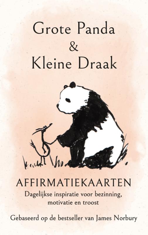 Grote Panda & Kleine Draak - affirmatiekaarten - Dagelijkse inspiratie voor bezinning, motivatie en troost
