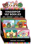 Display Kijk, voel & vind vingerpop viltboekjes 4 x 4 ex. - Superlichte vingerpop viltboekjes!