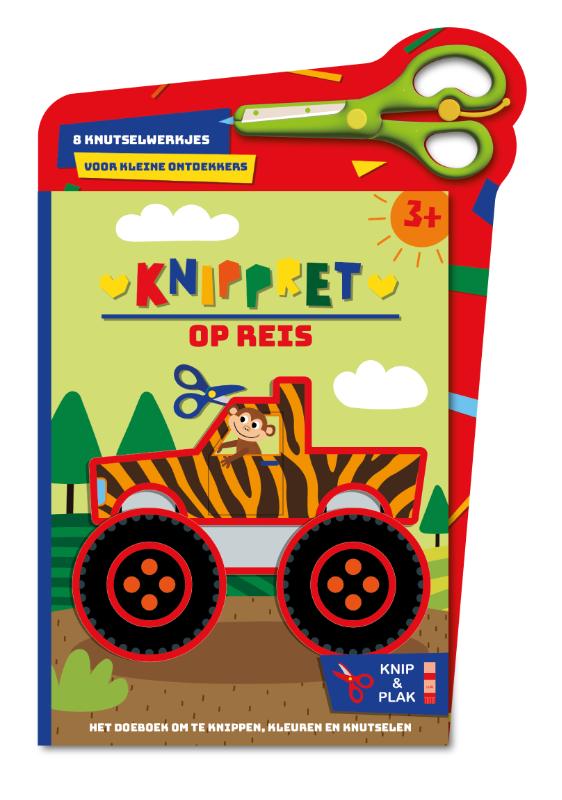 Knippret - Op Reis - Het doeboek om te knippen, kleuren en knutselen!