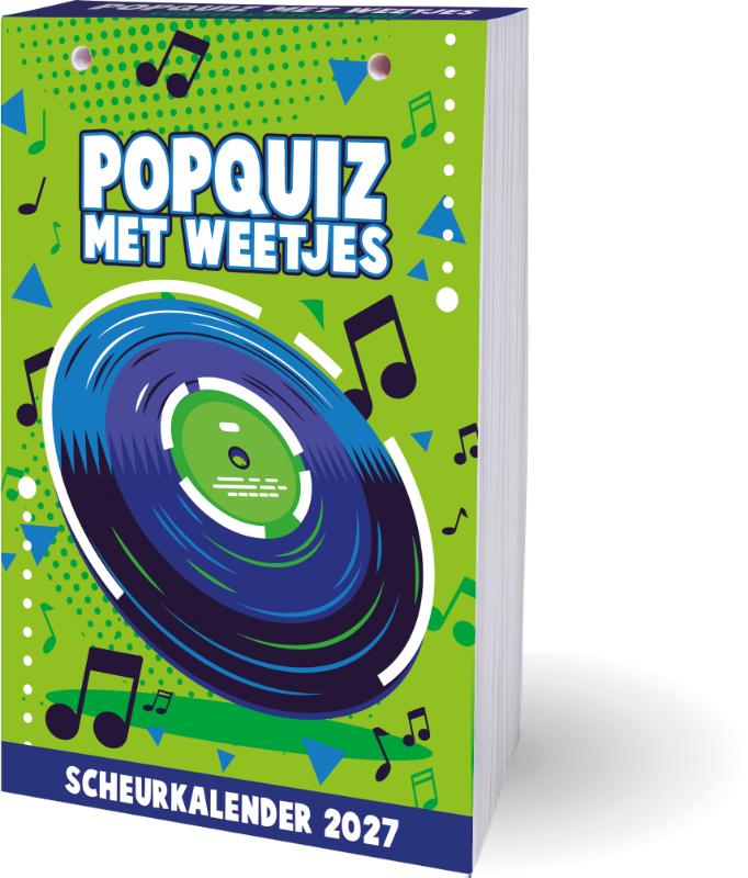 Popquiz met weetjes scheurkalender - 2027 - Test je kennis!