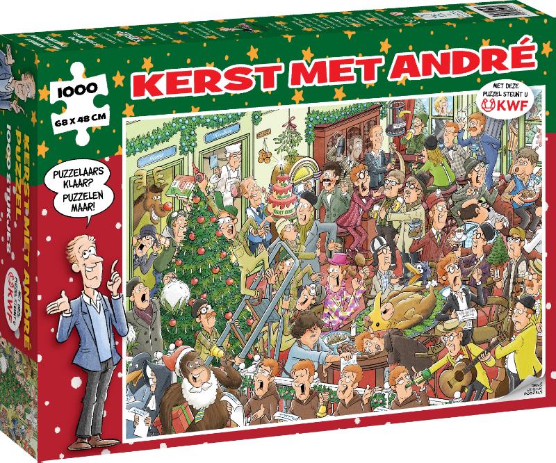 Kerstpuzzel André van Duin - 1000 puzzelstukjes