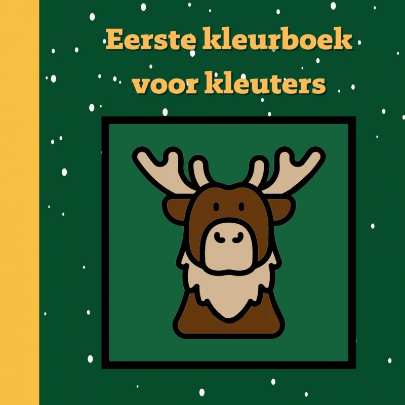 Eerste kleurboek voor kleuters :: Winterpret - Woordjes leren door te kleuren
