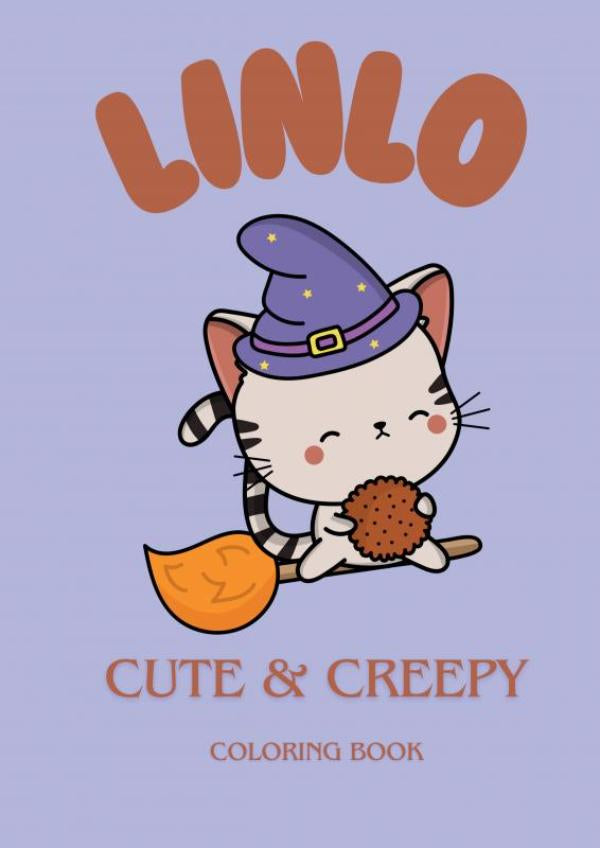 Cute & Creepy Coloring Book - Cute Halloween Coloring Pages