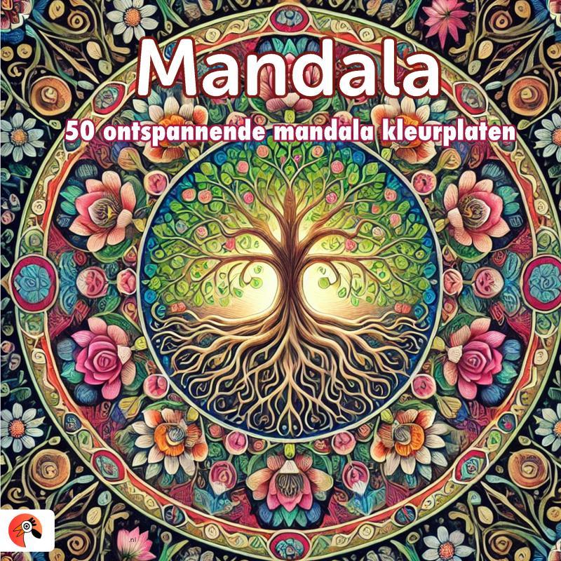 Mandala Kleurboek voor volwassenen - Kom tot rust met 50 ontspannende mandala kleurplaten