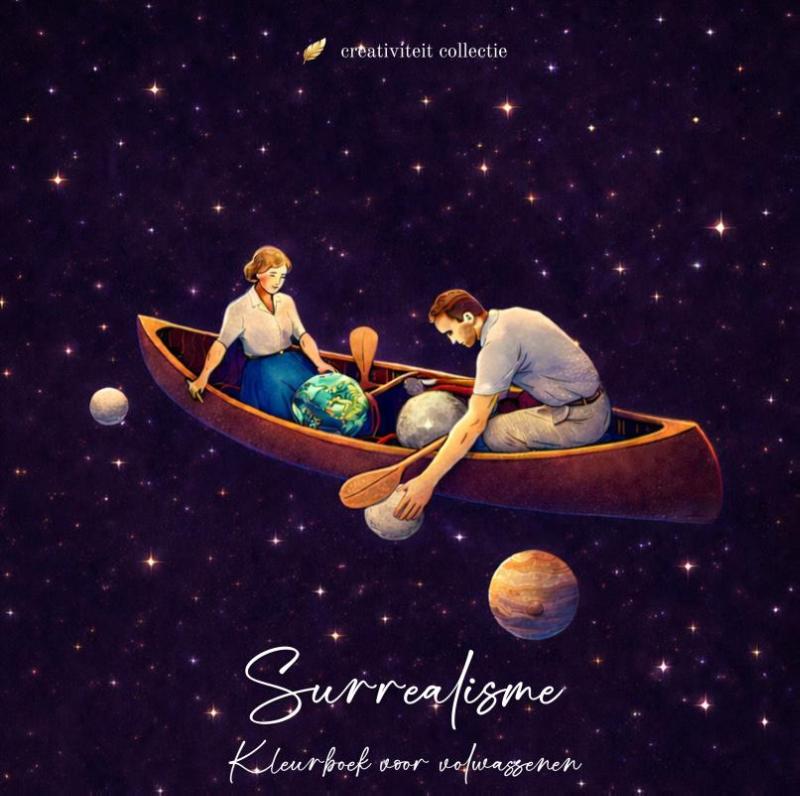 Surrealisme kleurboek - Surrealisme kleurboek voor volwassenen • Creativiteit collectie • Kleurmoment