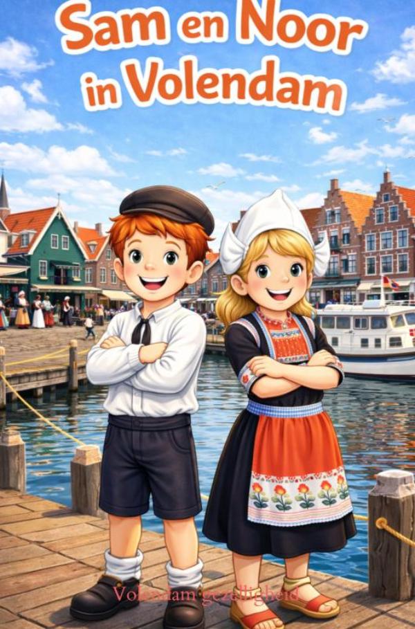 Sam en Noor in Volendam - Volendam gezelligheid