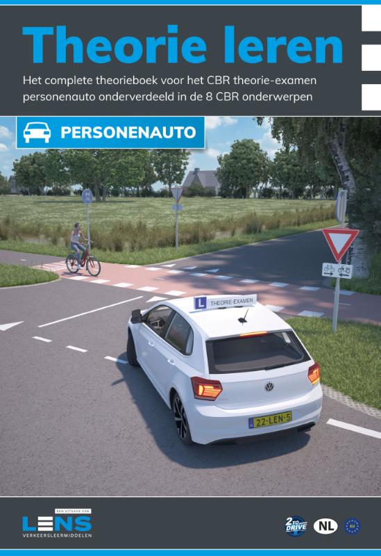 Theorie leren personenauto - Het complete theorieboek voor het CBR theorie-examen onderverdeeld in de 8 CBR onderwerpen