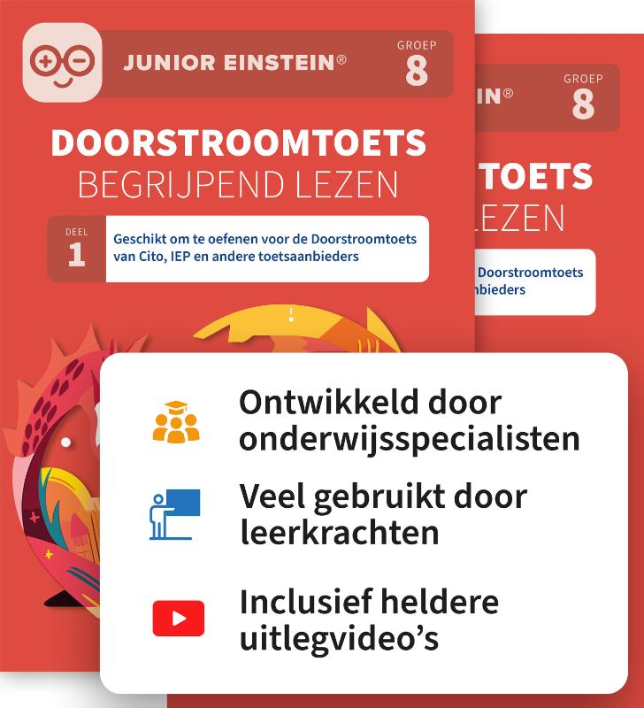 Doorstroomtoets Begrijpend lezen - Oefen voor de Doorstroomtoets van Cito, IEP en andere toetsen