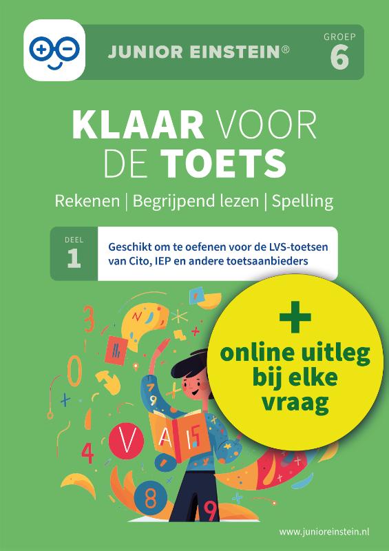Klaar voor de toets - Geschikt om te oefenen voor de LVS-toetsen van Cito, Iep en andere toetsaanbieders