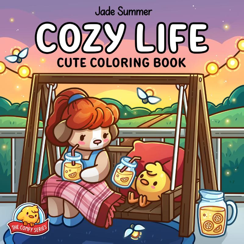Cozy Life - Cute Coloring Book
