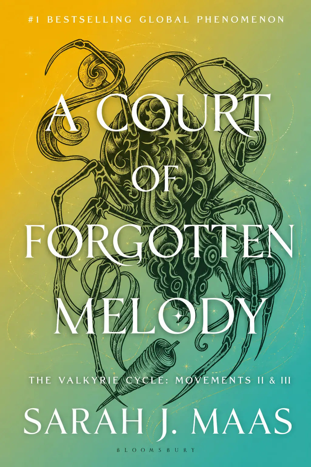 De engelse paperback van a court of forgotten melody van sarah j maas biedt intense romance en politieke spanning