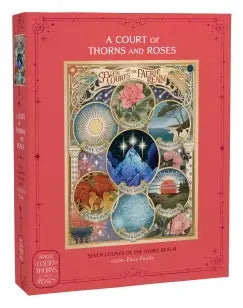 A Court of Thorns and Roses Official Seven Courts of the Faerie Realm 1000-Piece Puzzle - From the ACOTAR Collection