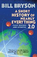 Boekcover A short history of nearly everything 2.0 door Bill Bryson met blauwe globe