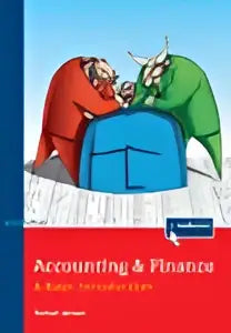 Accounting & finance studieboek in rood groen en blauw van ewoud jansen koninklijke boom uitgevers voor bedrijfskunde branchegerichte opleidingen