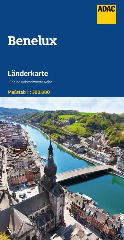 ADAC Länderkarte Benelux 1:300.000 - Belgien, Niederlande, Luxemburg