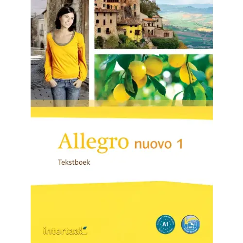 Allegro Nuovo 1 tekstboek met intertaal augmented voor communicatieve methode Italiaans