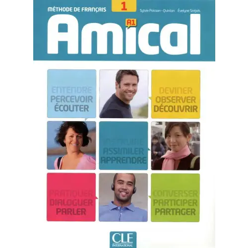 Amical - niveau 1 - a1 livre de élève + cd mp3 - amical - niveau 1 - a1 livre de élève + cd mp3 - boek