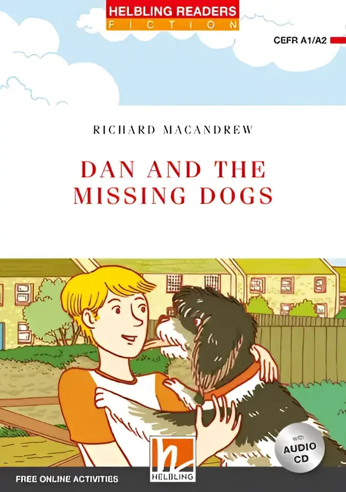 Dan and the missing dogs kinderboek door Richard MacAndrew Helbling Readers