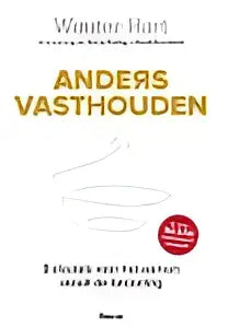 Minimalistisch zwart-wit logo van anders vasthouden met de naam anders vasthoude in hoofdletters voor koninklijke boom uitgevers