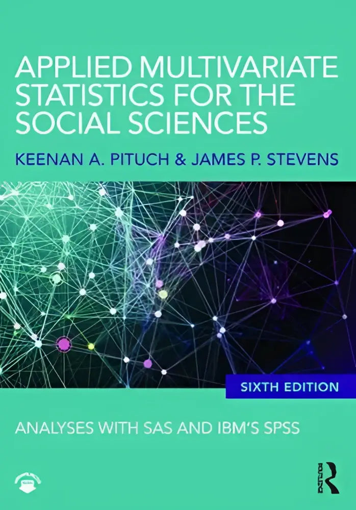 Groene hardcover leerboek applied multivariate statistics for the social sciences door keenan a over multivariate statistics en sociale wetenschappen