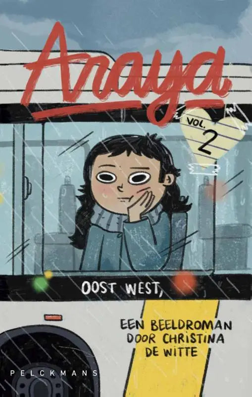De omslag van de geïllustreerde graphic novel anaya vol in het product araya 2 met kleurrijke tekeningen