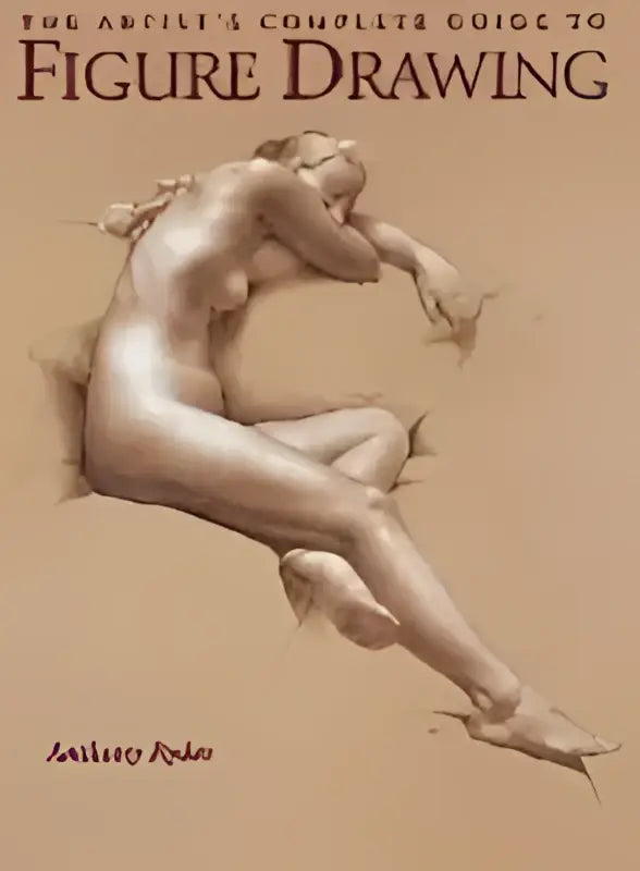 De cover van figuur tekenen door ashley ryder met een gedetailleerde schets van een naaktvrouw voor de kunstenaar’s volledige gids
