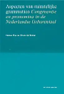 Boekcover in teal met witte tekst van aspecten van natuurlijke grammatica door heleen bos voor taal branchegerichte opleidingen gericht op ruimtelijke grammatica