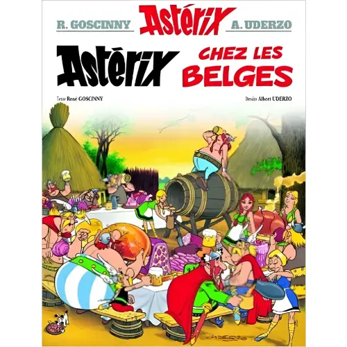 Astérix chez les belges - astérix chez les belges - boek